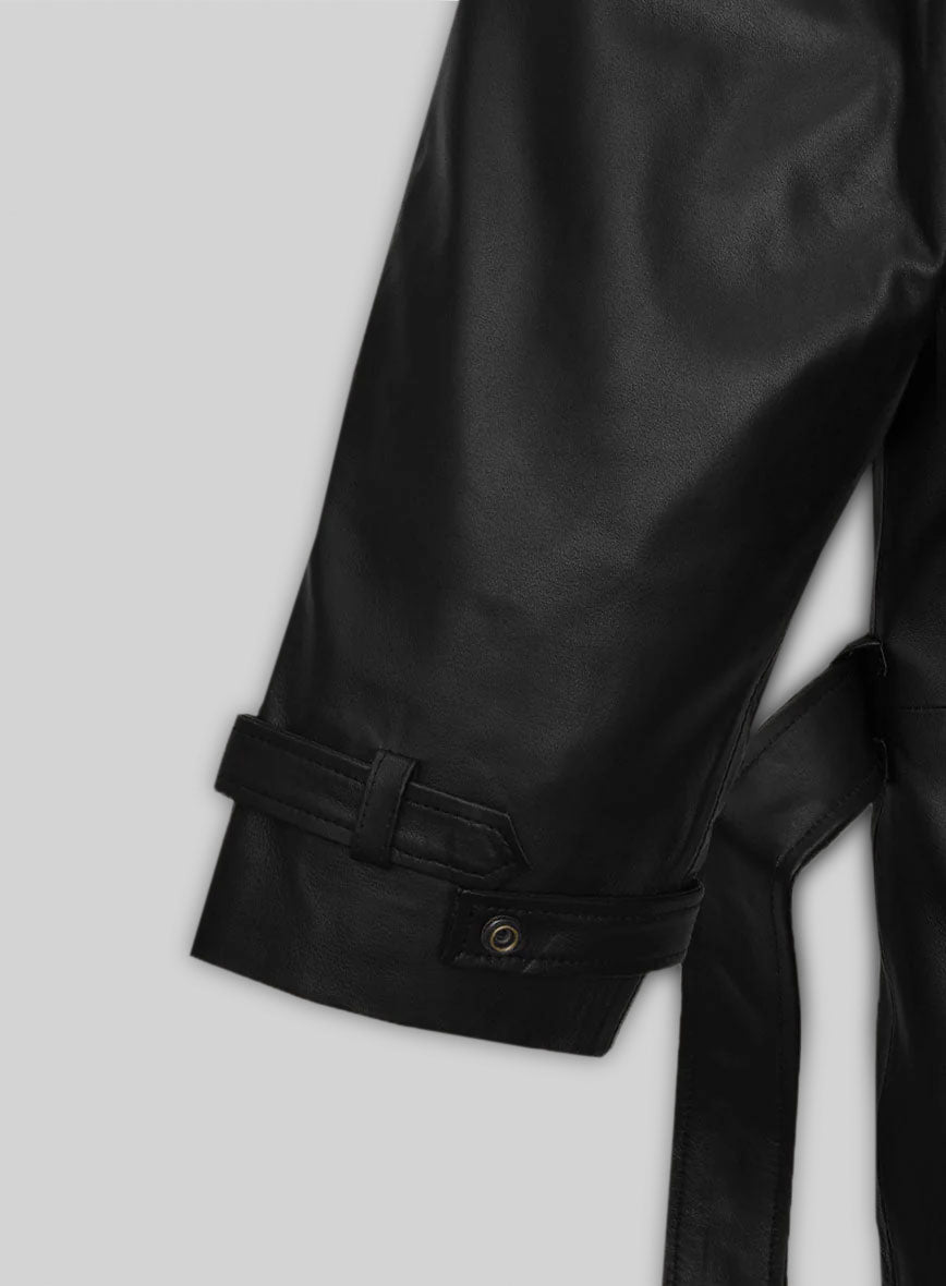 MIRLZAR Classic Leather Long Coat 3