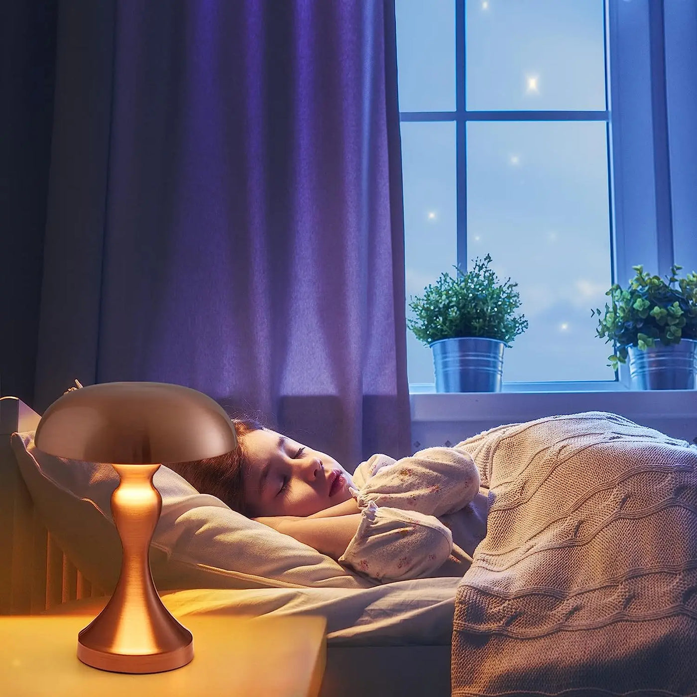MidnightGlow - Night Lamp Reading Lamp