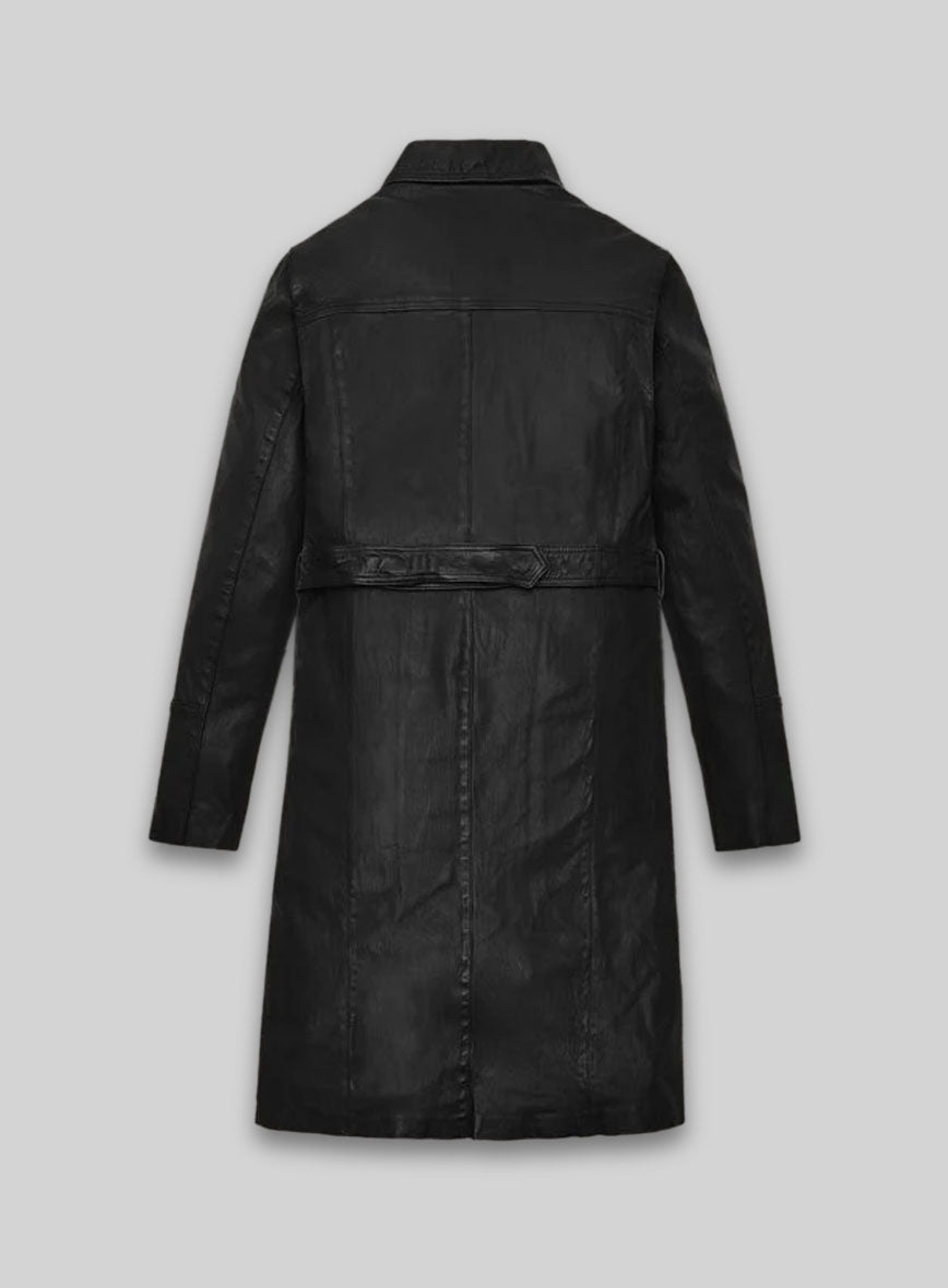 MIRLZAR Luxe Leather Long Coat 1