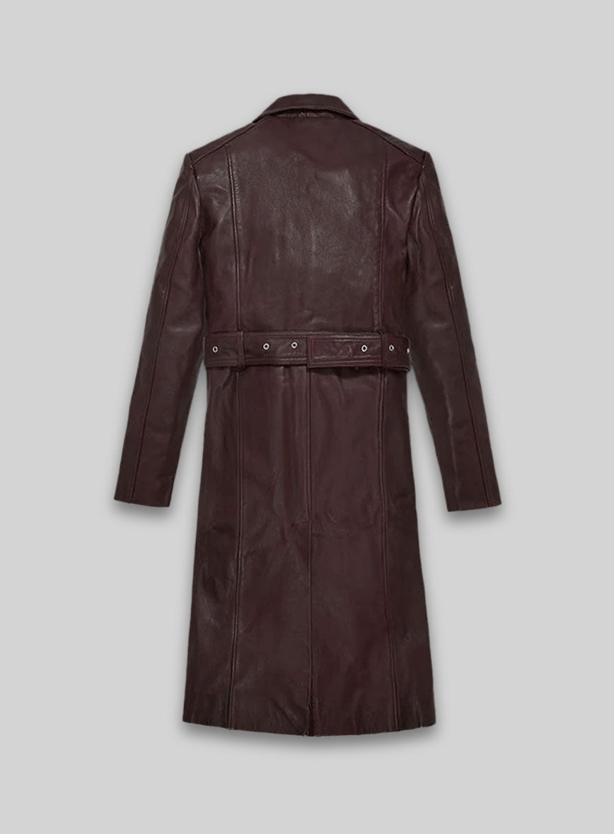 MIRLZAR Urban Leather Trench Coat 1