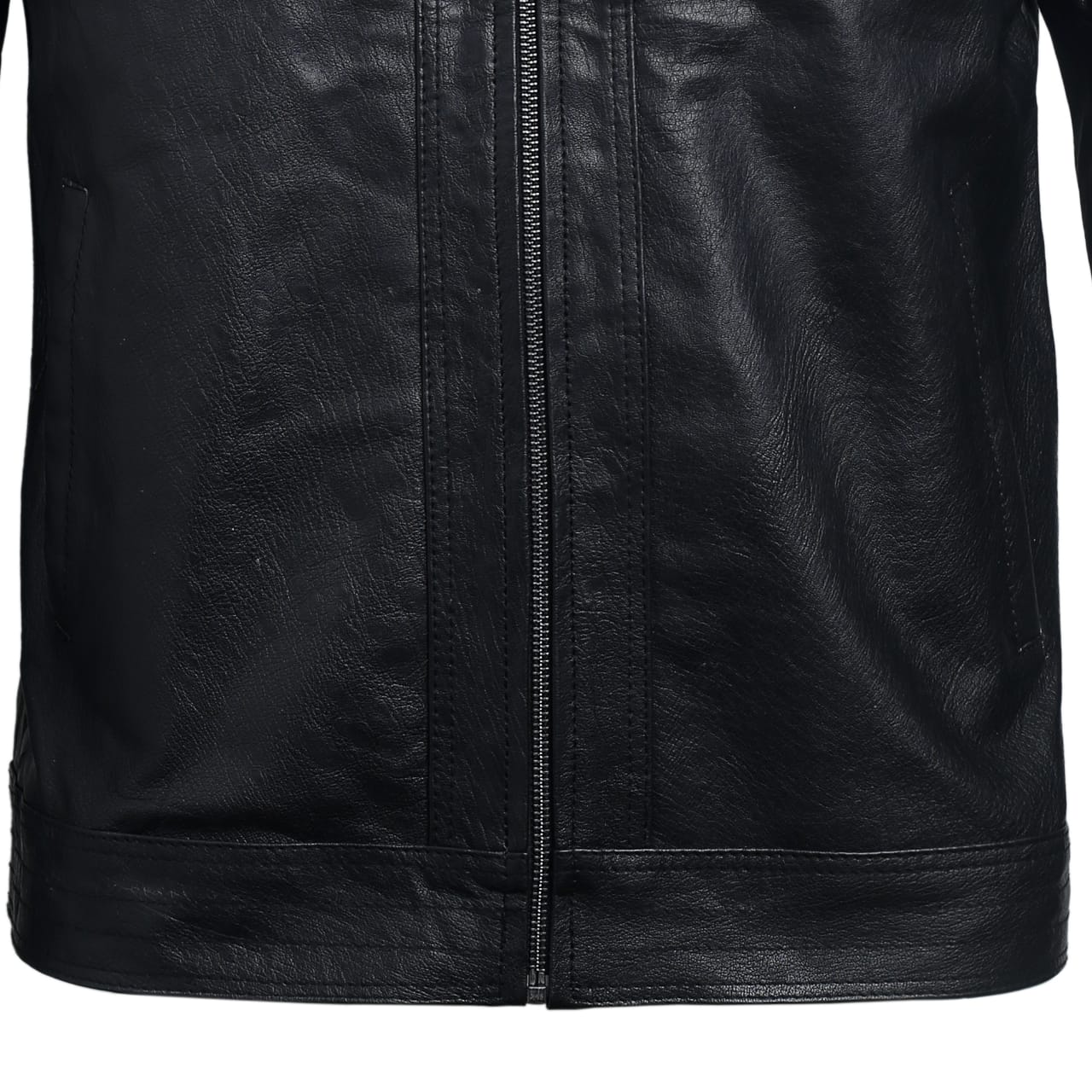 Men Black Leather Jacket