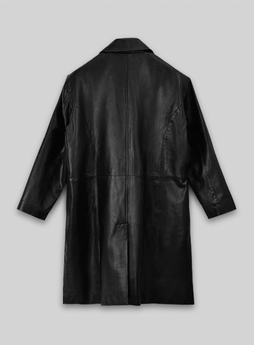 MIRLZAR Bold Leather Long Coat 1