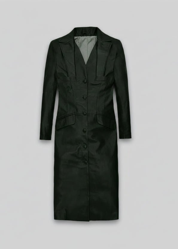 MIRLZAR Chelsea Leather Long Coat