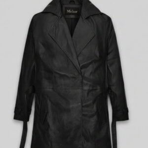 MIRLZAR Classic Leather Long Coat