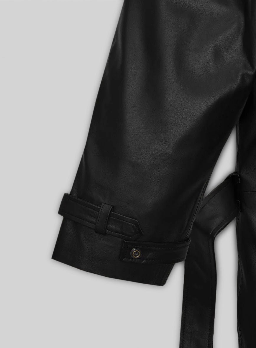 MIRLZAR Classic Leather Long Coat 3