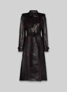 MIRLZAR Dietrich Leather Long Coat