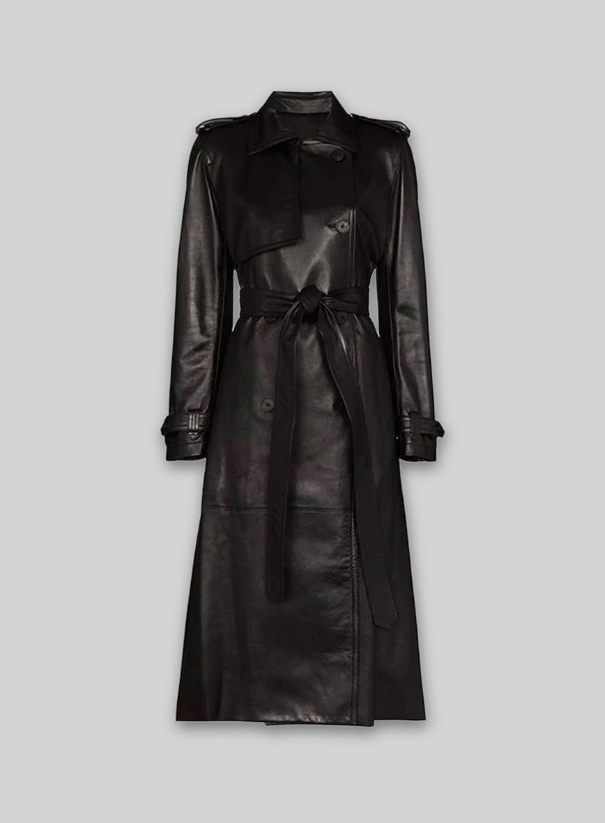 MIRLZAR Dietrich Leather Long Coat
