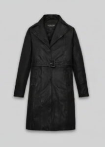 MIRLZAR Luxe Leather Long Coat