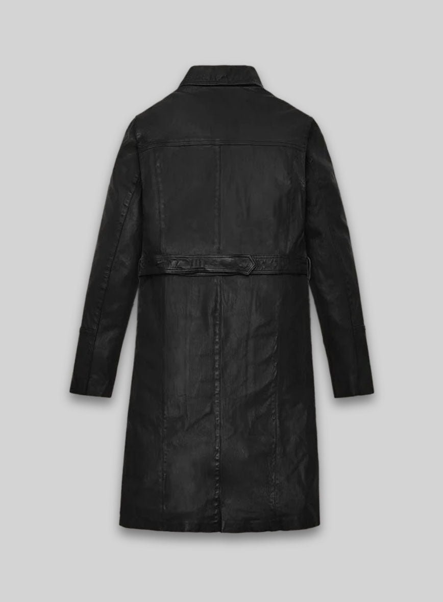 MIRLZAR Luxe Leather Long Coat 1