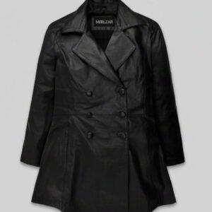 MIRLZAR Luxe Leather Trench Coat