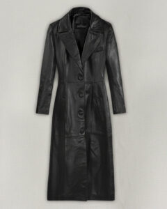 MIRLZAR Modern Leather Long Coat