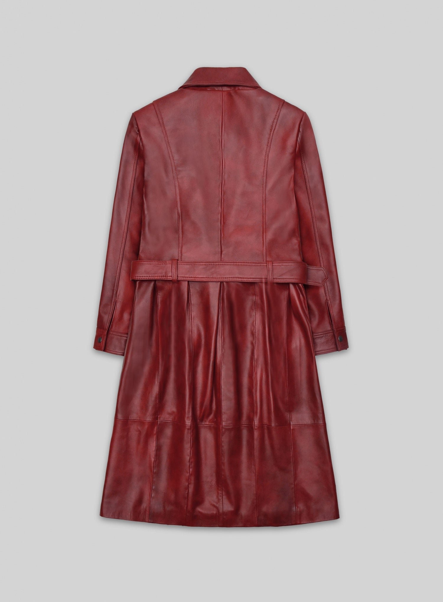 MIRLZAR Statement Leather Long Coat 1