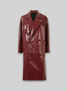 MIRLZAR Elle Leather Long Coat