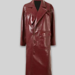 MIRLZAR Elle Leather Long Coat